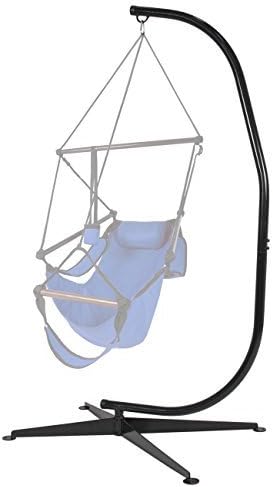 Best Choice Products Metal Hanging Hammock C-Stand for Chair Weather Resistant Finish