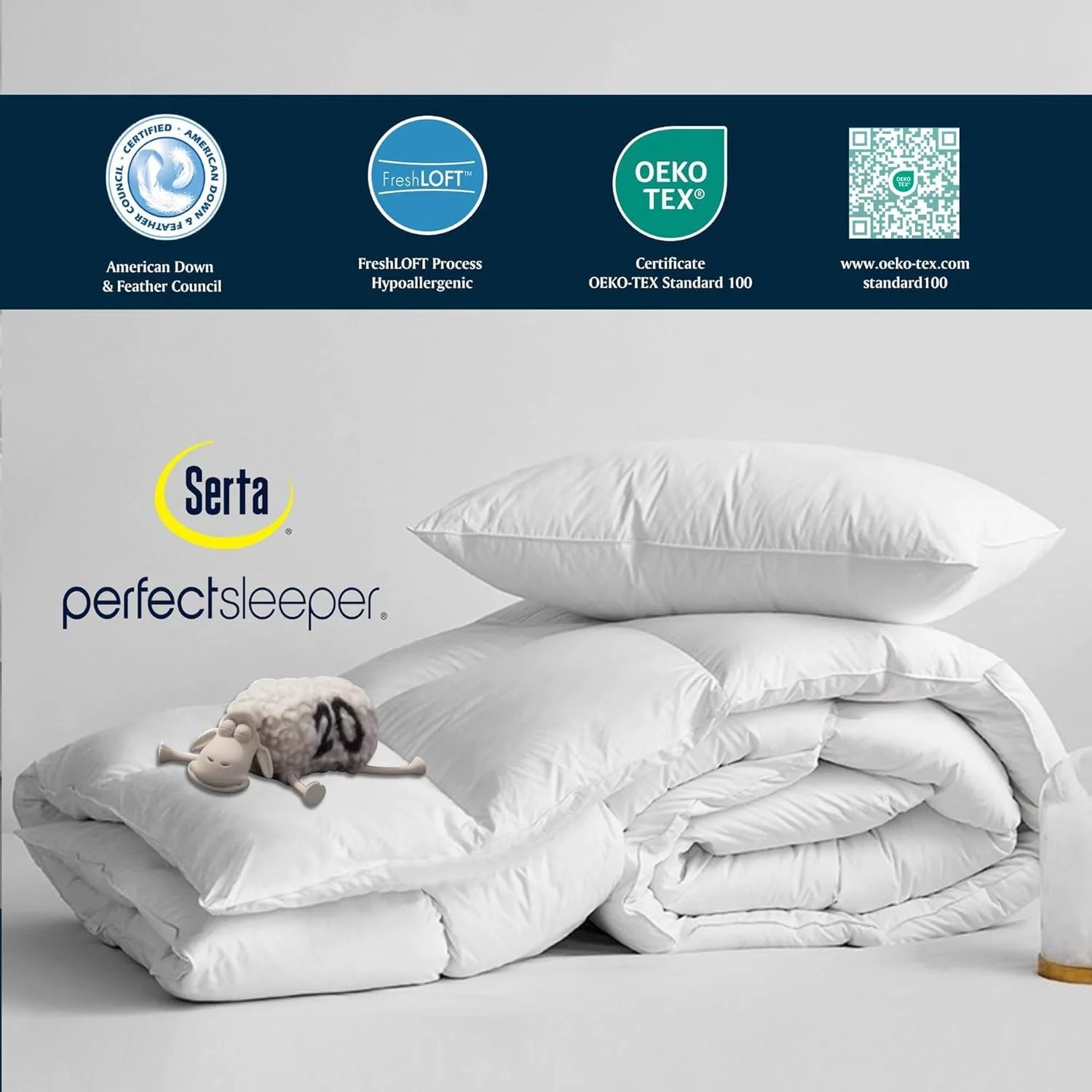 Luxury hypoallergenic duvet