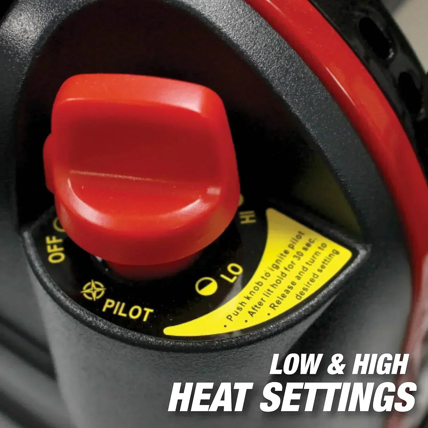 Portable Propane Radiant Heater 4000-9000 BTU for campers workshops patios and more