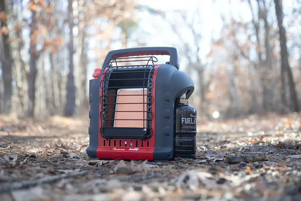Portable Propane Radiant Heater 4000-9000 BTU for campers workshops patios and more