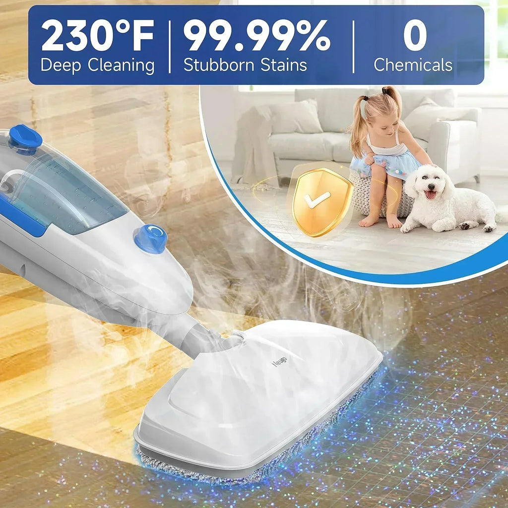 Steam Mop for Hardwood Floor Cleaning Floor Steamer Cleaner Lightweight for Vinyl Laminate