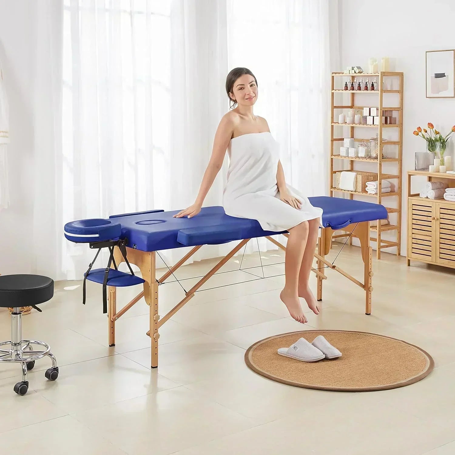 Yaheetech Massage Table Portable Lash Beds Spa Bed Massage Couch Foldable Spa Tables