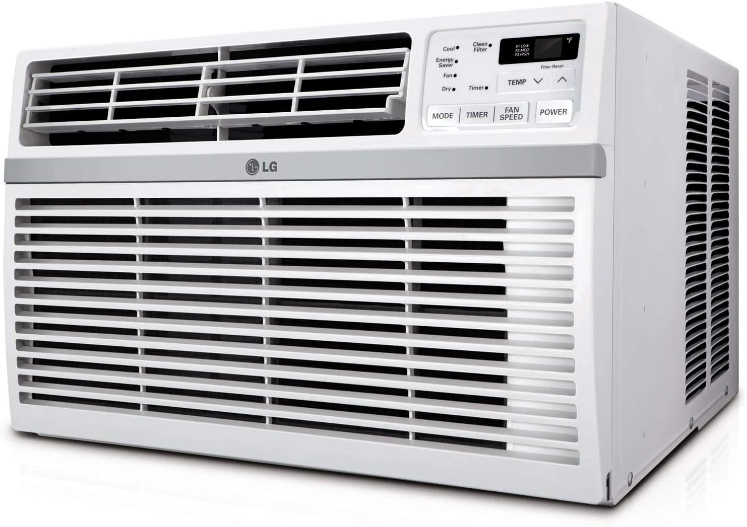 LG 6,000 BTU Window Air Conditioner, 115V, Cools 250 Sq.Ft. for Bedroom, Den