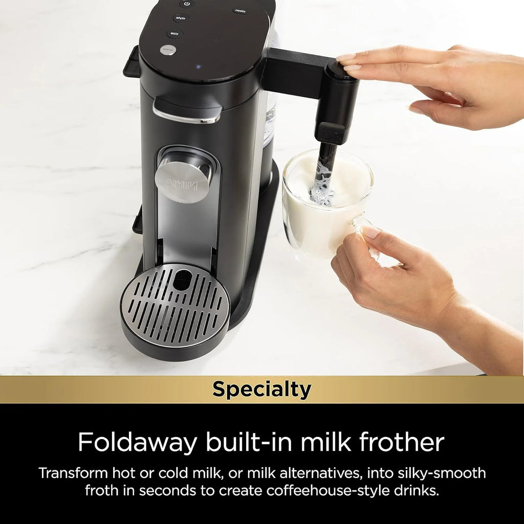 Ninja Pod & Grounds Single-Serve Coffee Maker 56-oz. Reservoir Stone PB051ST